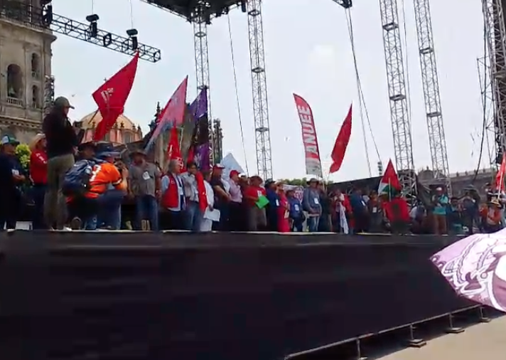 Manifestación por Día del Trabajo